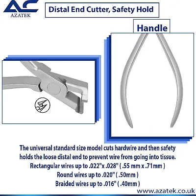 Azatek Distal End Cutter And Mini Distal End Cutter Safety Hold With Long Handle • £17.99