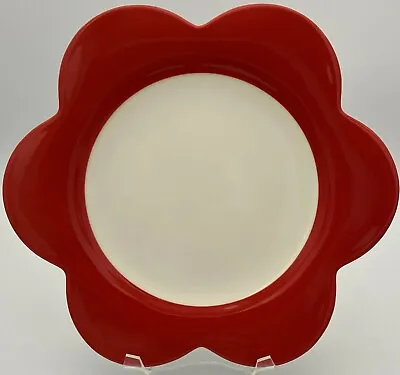 Villeroy & Boch Wonderful World Red Bloom Dinner Plate  • $45
