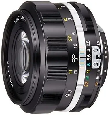 VOIGTLANDER APO-SKOPAR 90mm F2.8 SL IIS Nikon Ai-s F Mount BLACK New • $423.54