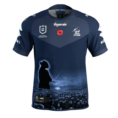 £44.70 • Buy Melbourne Storm Anzac Jersey Womens Size 10 & Kids Size 6 Available NRL ISC 20