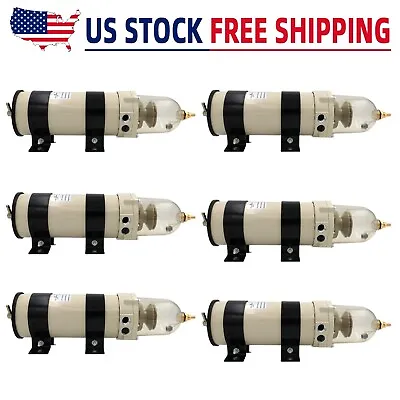 6X 1000FH 1000FG Marine Diesel Fuel Filters Oil Water Separator Filter Racor RV • $320