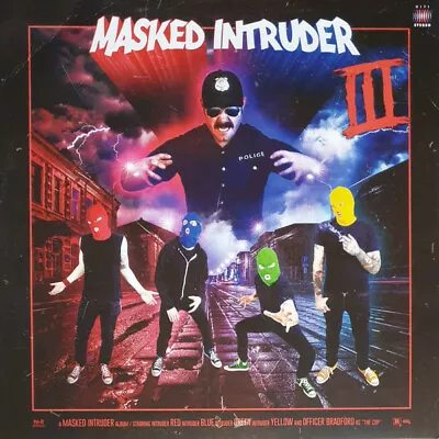 Masked Intruder ‎- III - Green Colored Vinyl Album - NEW POP PUNK RECORD + DL • $29.99