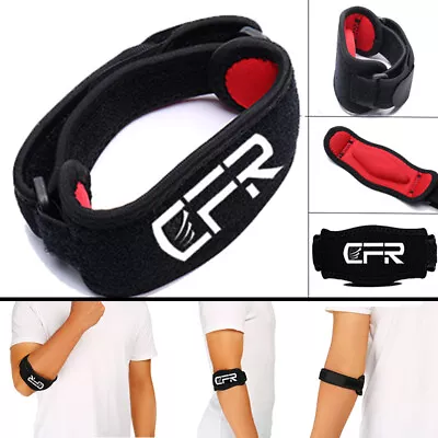 £10.29 • Buy Tennis Elbow Brace Strap Tendonitis Golfers Gel Band Golf Pain Relief Support M