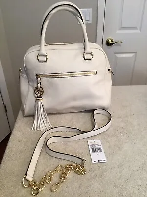 MICHAEL KORS Knox Tassel Satchel/Crossbody Handbag. Excel. Cond. Orig. $348.00 • $139.99