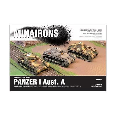 Minairons Spanish Civil War 1:100 Panzer I Ausf. A New • $24.95