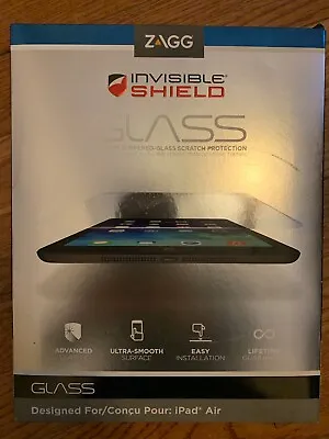 $24.99 • Buy Zagg Invisible Shield Premium Glass Screen Protector Air / Air 2 / Pro 9.7