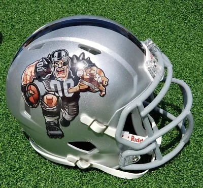 Las Vegas / Oakland Raiders Wildman Concept Football Mini Helmet • $60