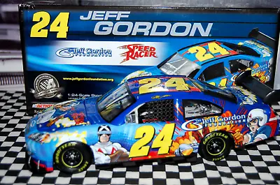 Jeff Gordon #24 SPEED RACER Children's Foundation 2008 1/24 NASCAR Die-cast • £35