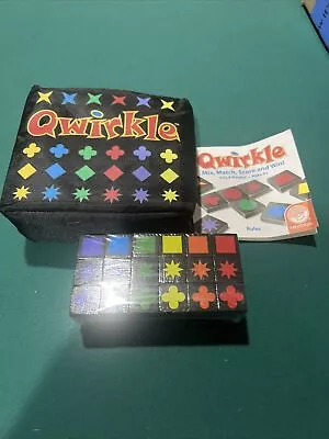 Qwirkle Travel Board Game 100% Complete Sealed Pieces Never Played • £18.99