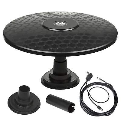 TV Antenna Aerial USB Magnetic DVB-T2 HEVC Multi-Directional Car Camper Caravan • £29.06