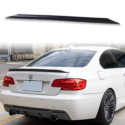 Fyralip Y158 Matte Black Trunk Lip Duckbill Spoiler For Mercedes W124 Sedan • $89.25