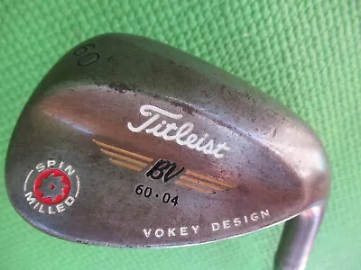 Nice Titleist Vokey Sm4 Oil Can 60 L Lob Wedge • $74.99