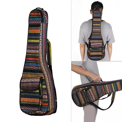 $26.90 • Buy 23 Inch Ukelele Ukulele Bag Backpack Case 6mm Cotton Padding W/ Shoulder Strap