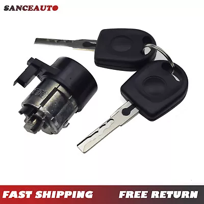 $20.64 • Buy Ignition Lock Cylinder W/ Keys Set For VW Sedan VW Beetle Jetta Golf 3B0905855C