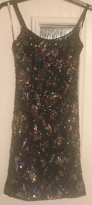 Miss Selfridge Stunning Embellished Party Dress Excellent Condition • £14.90