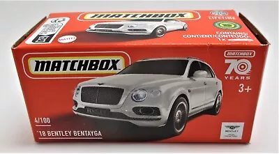 Matchbox   Power Grabs  70 Years  Bentley Bentayga • $6.99