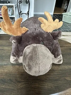 My Pillow Pet Moose Plush Stuffed Retired 2010 Large 18” Authentic • $5