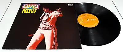 Elvis Presley's Elvis Now SF 8266 STEREO ORANGE LABEL Album 1972 • $8.15