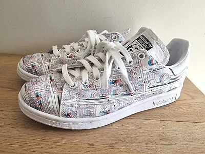 $199 • Buy ADIDAS Originals Stan Smith Disney Mickey Mouse Shoes US 7 3D