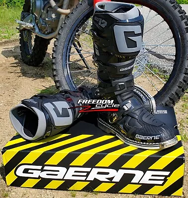 New Gaerne Sg-12 Mens Mx Offroad Boots Dirtbike Atv Size 10 • $575.99