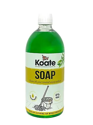 Wood Cleaner 1L Concentrate Soap Cleans Furniture Floors  Worktops Koate Ltd • £17.50