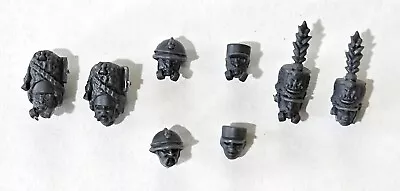 Wargames Atlantic Grognard Head Sampler X8 Krieg Vostroyan Imperial Guard • $1.45