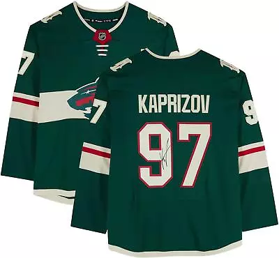 Kirill Kaprizov Minnesota Wild Autographed Green Fanatics Breakaway Jersey • $299.99