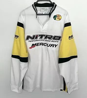 Tracker Marine Group Bass Pro Shops Nitro Mercury Boat Jersey Fishing Large • $26.99