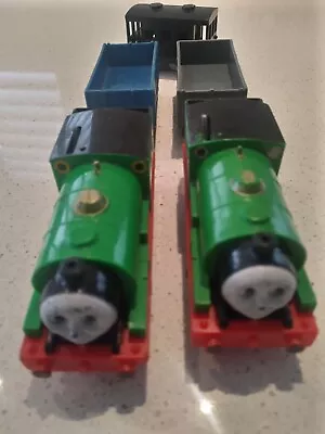 Percy X 2. Thomas & Friends (Tomy) Trackmaster Plus 3 X Carriages #19 • $42