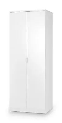 Manhattan 2 Door Wardrobe Double Robe Storage Hanging Rail Cupboard • £450.99