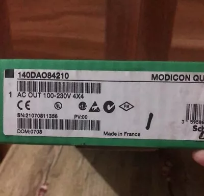 Modicon Schneider 140DAO84210 AC OUT 100-230V New In Sealed Box • $160