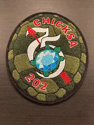 Chicksa Lodge 202 75th Anniversary Chenille Jacket Patch OA BSA • $14.50