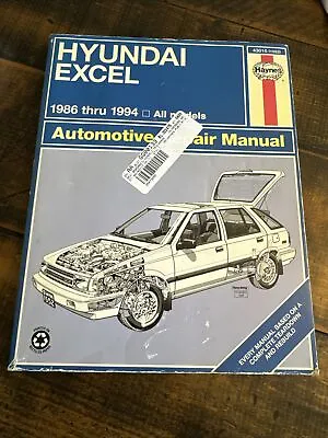 Hyundai Excel & Accent 1986-1998 Haynes Repair Manual 43015 • $9.99