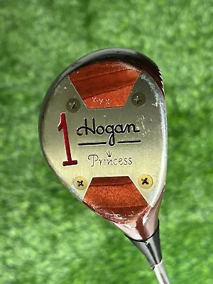 VINTAGE Persimmon Hogan Princess 1 Wood Driver Original Steel Shaft & Hogan Grip • $17