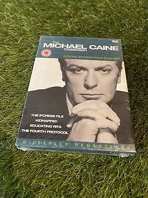 Michael Caine Collection: Ipcress File/Educating Rita/Fourth... DVD New Sealed • £9.99