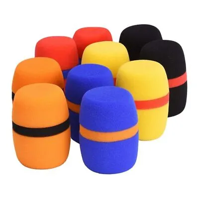 Sponge Thickened Mic Dust Proof Covers Microphone Windscreen Microphone Cover • $7.79