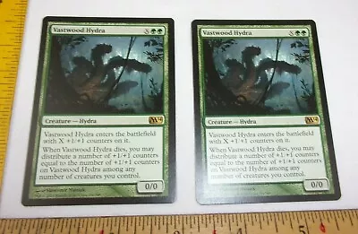 Vastwood Hydra X2 MTG Magic The Gathering Card VINTAGE Rare Green • $2.95