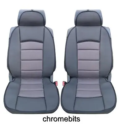 Premium Grey Comfort Padded Seat Covers For Vw Transporter T4 T5 Multivan Lt • $70.67