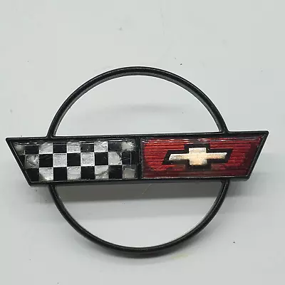 Chevy Chevrolet Corvette Logo Fuel Tank Gas Lid 1984-1990 Emblem Vintage • $14.99