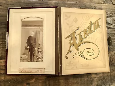 Depew Family Photo Album Montana California Michigan Antique 1800s Genealogy • $456