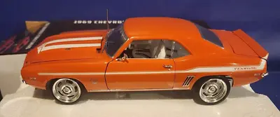 Acme Tom's Garage 1/18 1969 Orange Chevrolet Yenko Camaro A1805728tg 1 Of 120 • $109.94