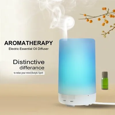 $18.04 • Buy Electric Air Diffuser Aroma Oil Humidifier USB Night Light Up Home Relax Defuser