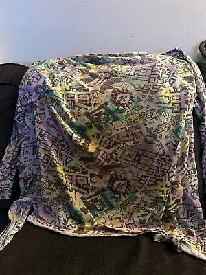 Harry Potter Marauders Map Water Color Cardigan Plus Size 4. Great Condition! • $29.99