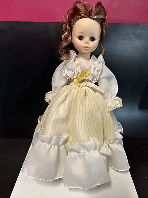 Vintage 15” Zanini Zambelli Doll ZZ  Tizianna Ruffled Gown Italy • $24