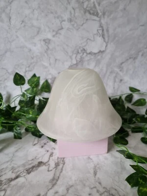 £5 • Buy Opaque Bell Marbled Smoky White Shade - 7 