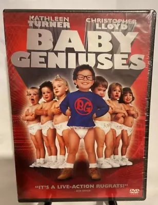 Baby Geniuses KATHLEEN TURNER CHRISTOPEHER LLOYD NEW DVD • $8.99