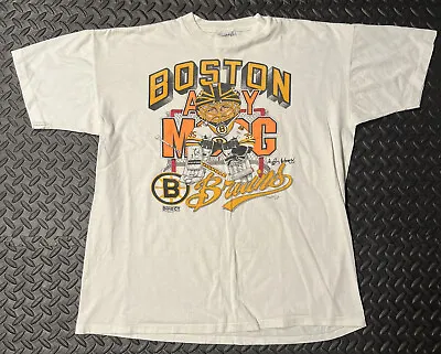 Andy Moog Vintage Boston Bruins T-Shirt • $80