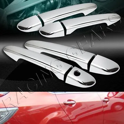 Mirror Chrome Door Handle Cover Covers Caps Trim 8-pcs Fit 09-13 Mazda6 Mazda 6 • $17.95