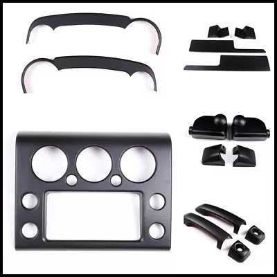 For Toyot@ FJ Cruiser 2007-2021 Interior Decoration Auto Parts ABS Matte Black • $83.64