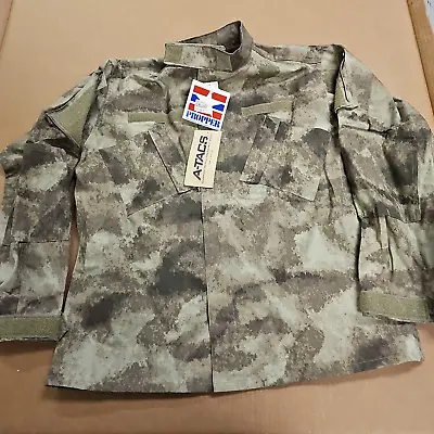 ACU Coat: A-TACS Pattern AU Camo Pattern Large/Long F5459383794L3 • $47.99